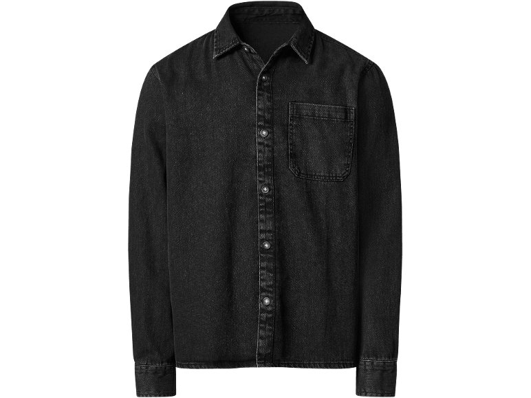 Camicia in jeans da uomo