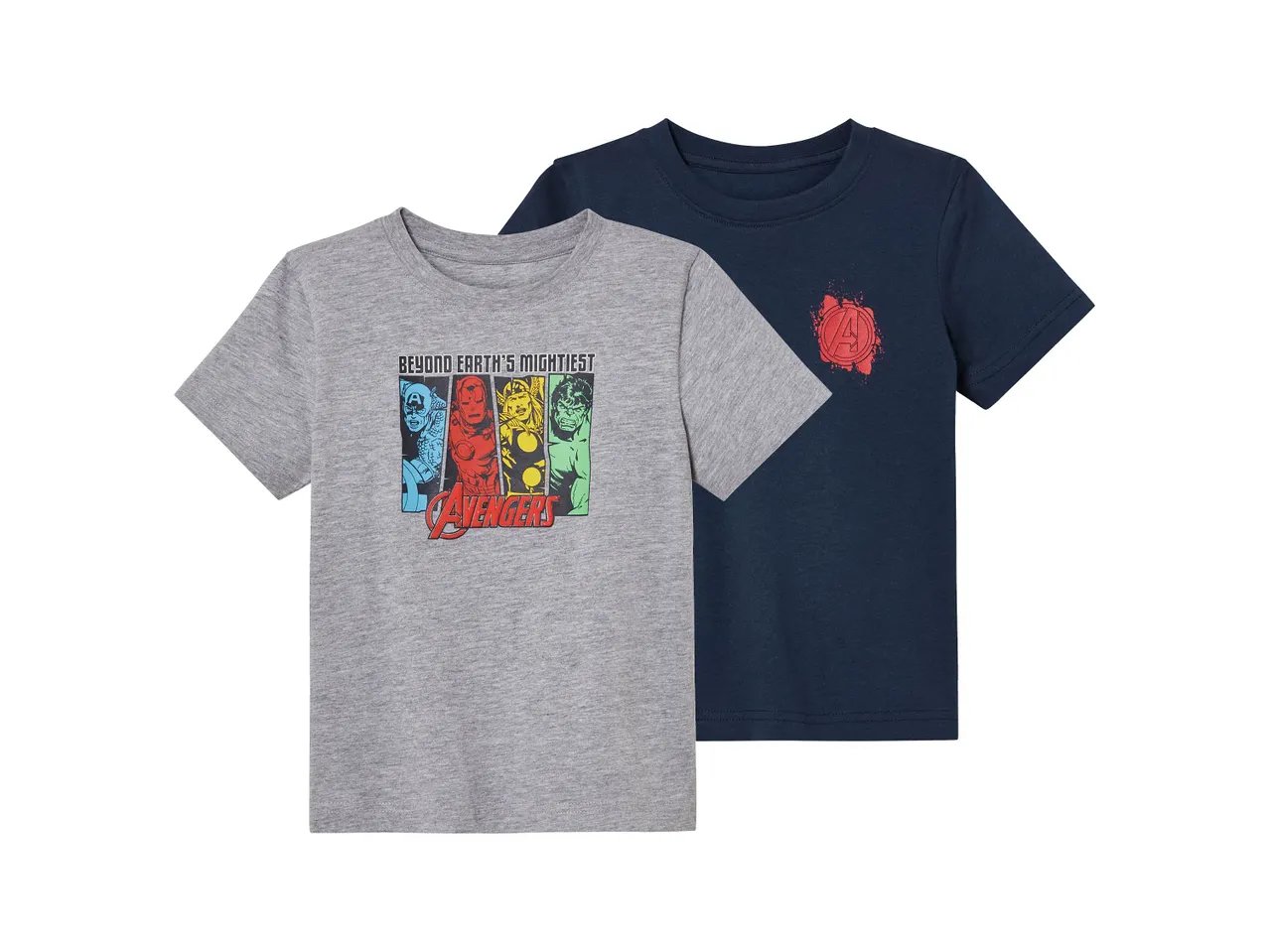 T-shirt da bambino, 2 pezzi “Marvel, Disney”