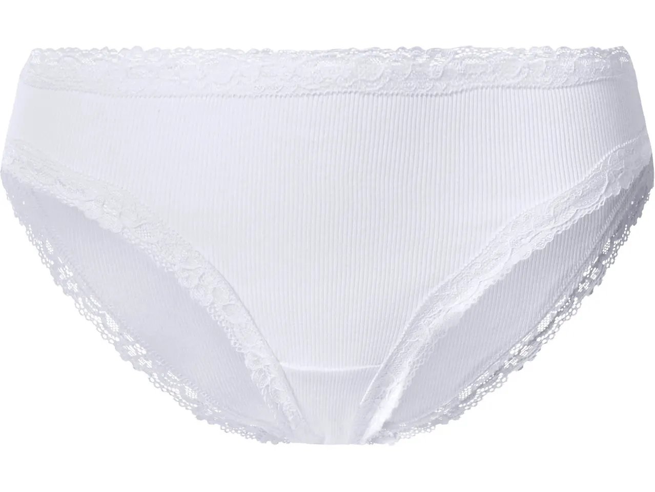 Slip da donna con pizzo, 5 pezzi
