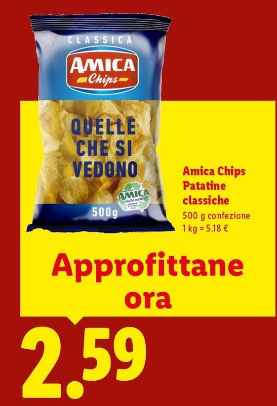 Amica Chips - Patatine Classiche