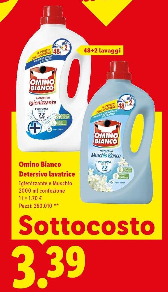 Omino Bianco - Detersivo Lavatrice