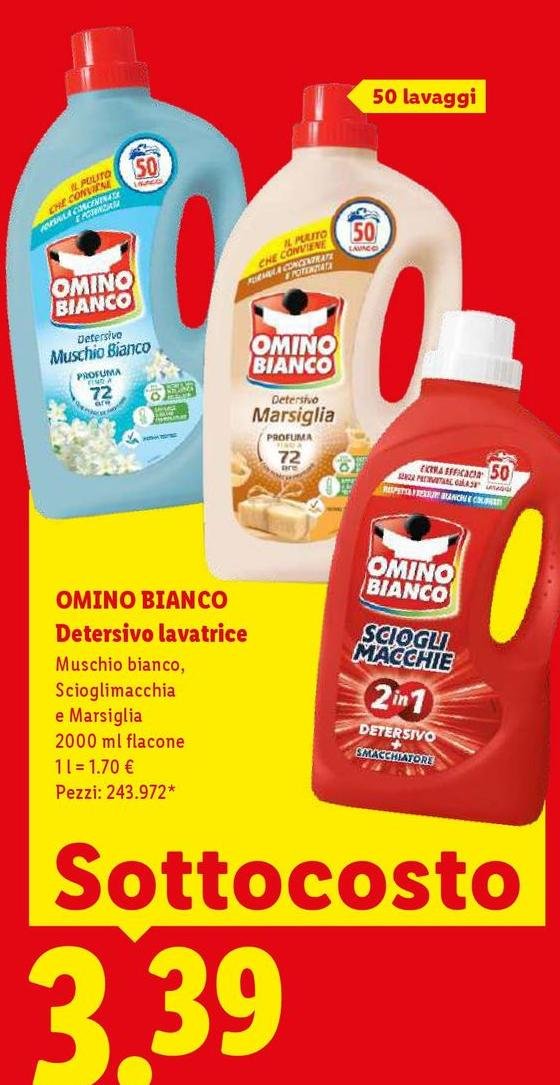 Omino Bianco - Detersivo Lavatrice