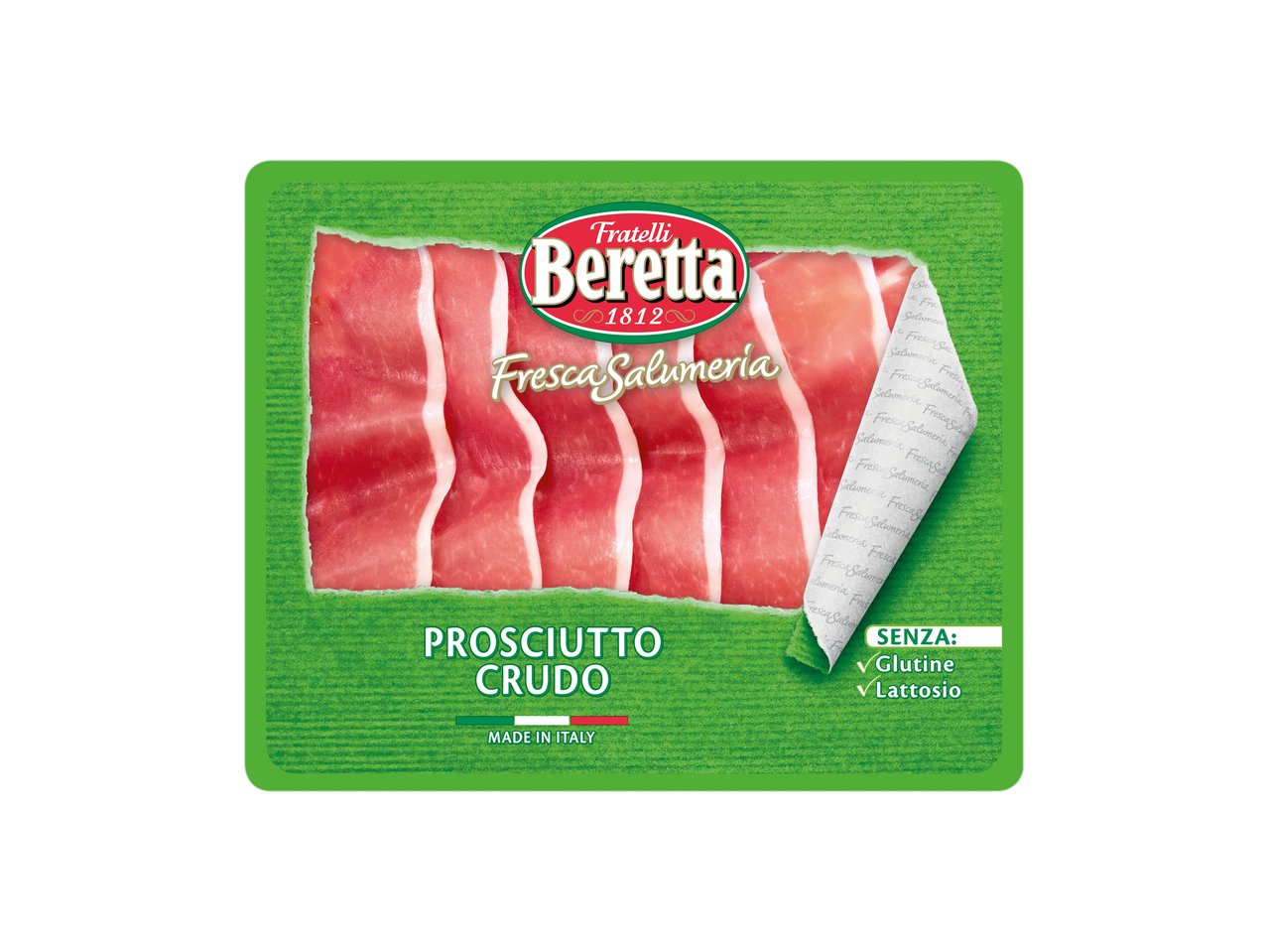 FRATELLI BERETTA “Fresca Salumeria” Prosciutto crudo Alta qualità