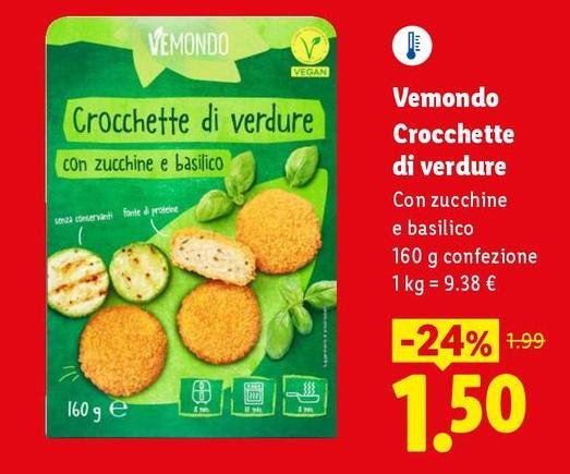 Vemondo - Crocchette Di Verdure