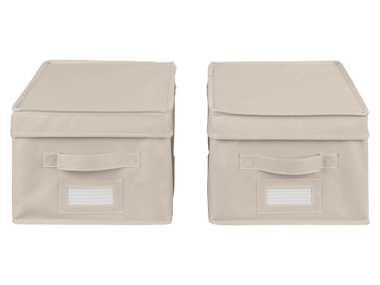 LIVARNO home Box portaoggetti, 1 o 2 pezzi o organizer per cassetti, 2 pezzi