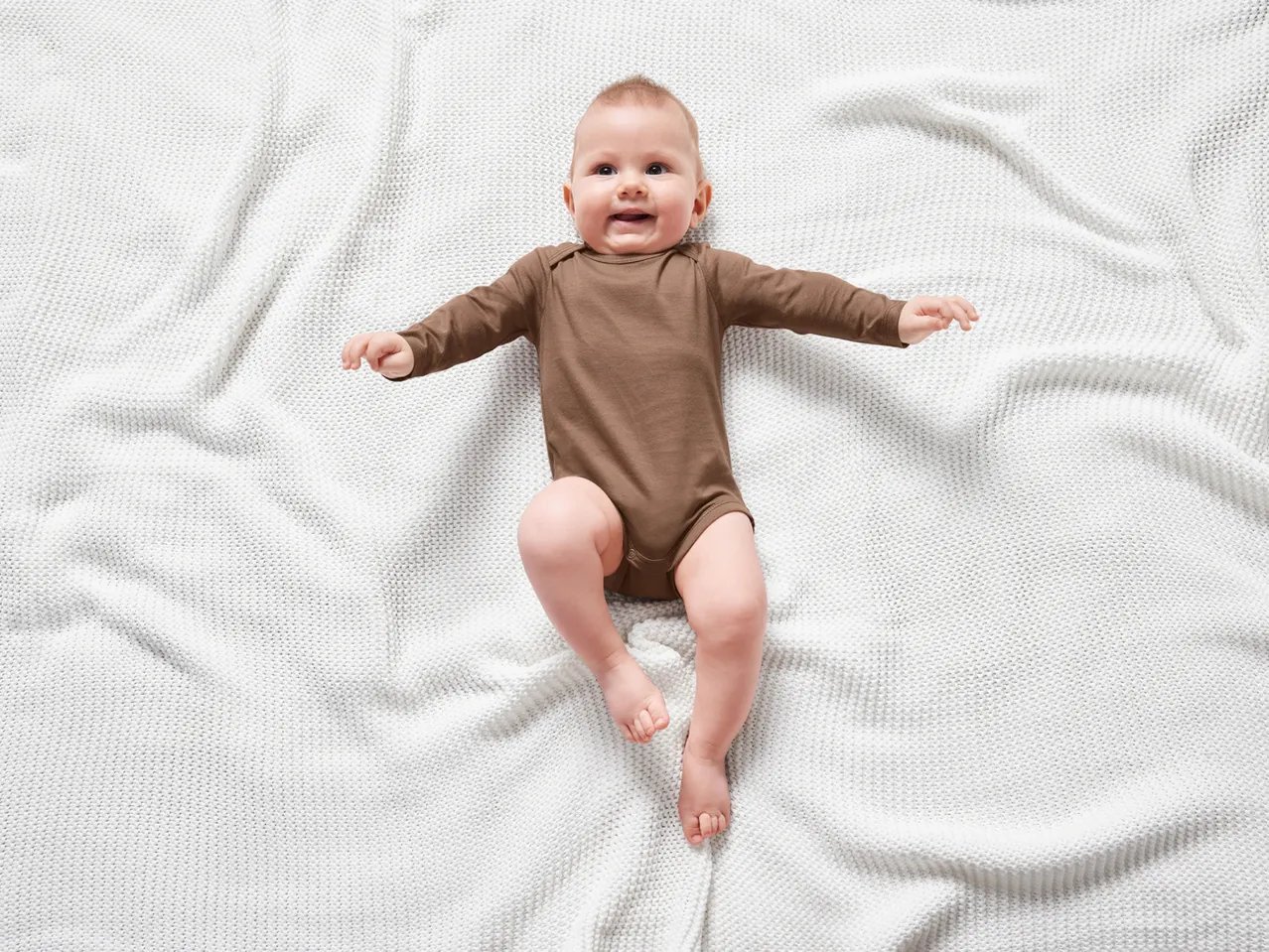 lupilu® Body a manica lunga da neonati, 5 pezzi