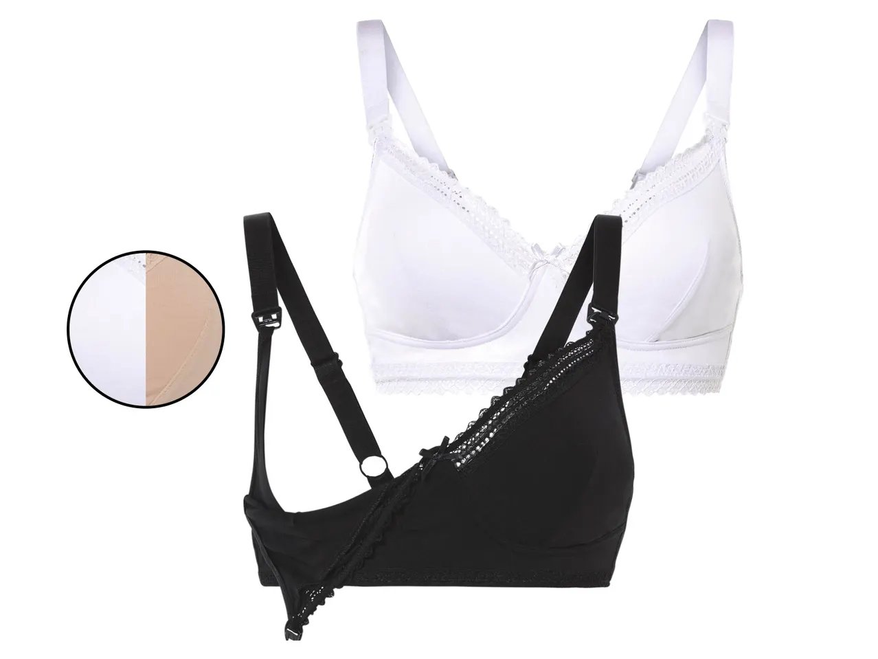 esmara® Reggiseno per allattamento, 2 pezzi