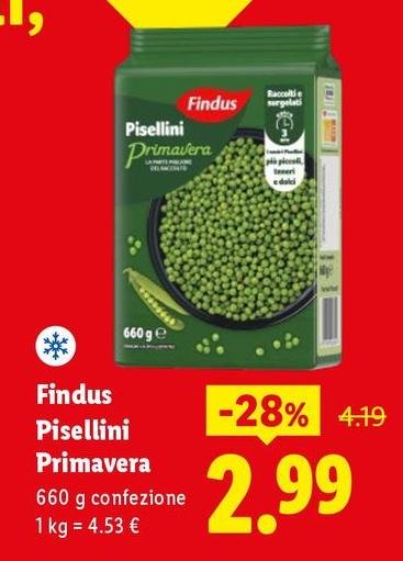 Findus - Pisellini Primavera
