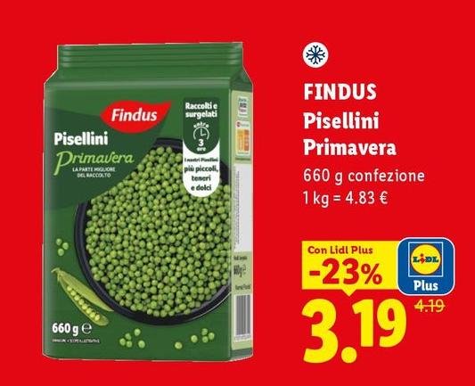 Findus - Pisellini Primavera