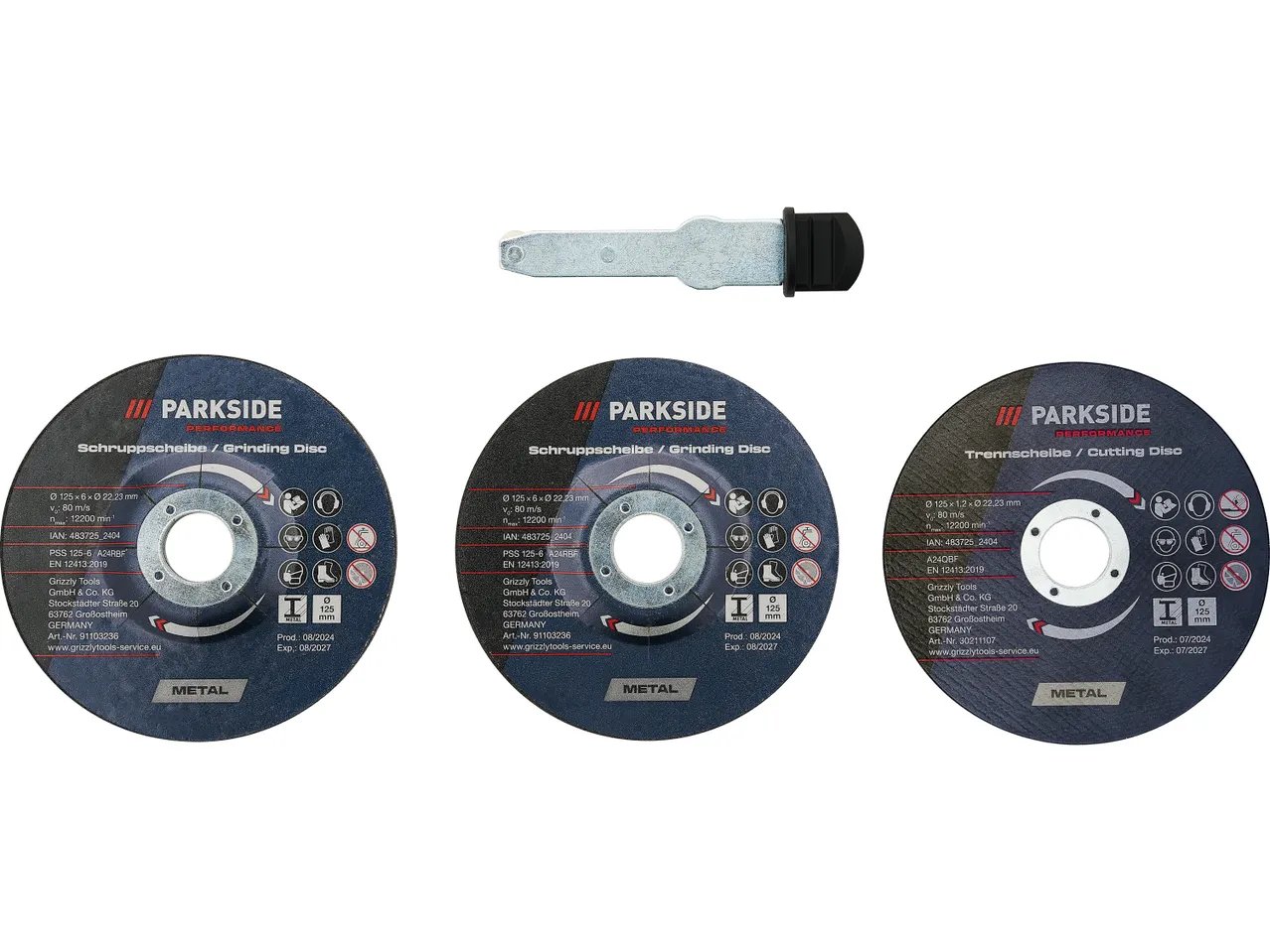 Smerigliatrice angolare a testa piatta ricaricabile