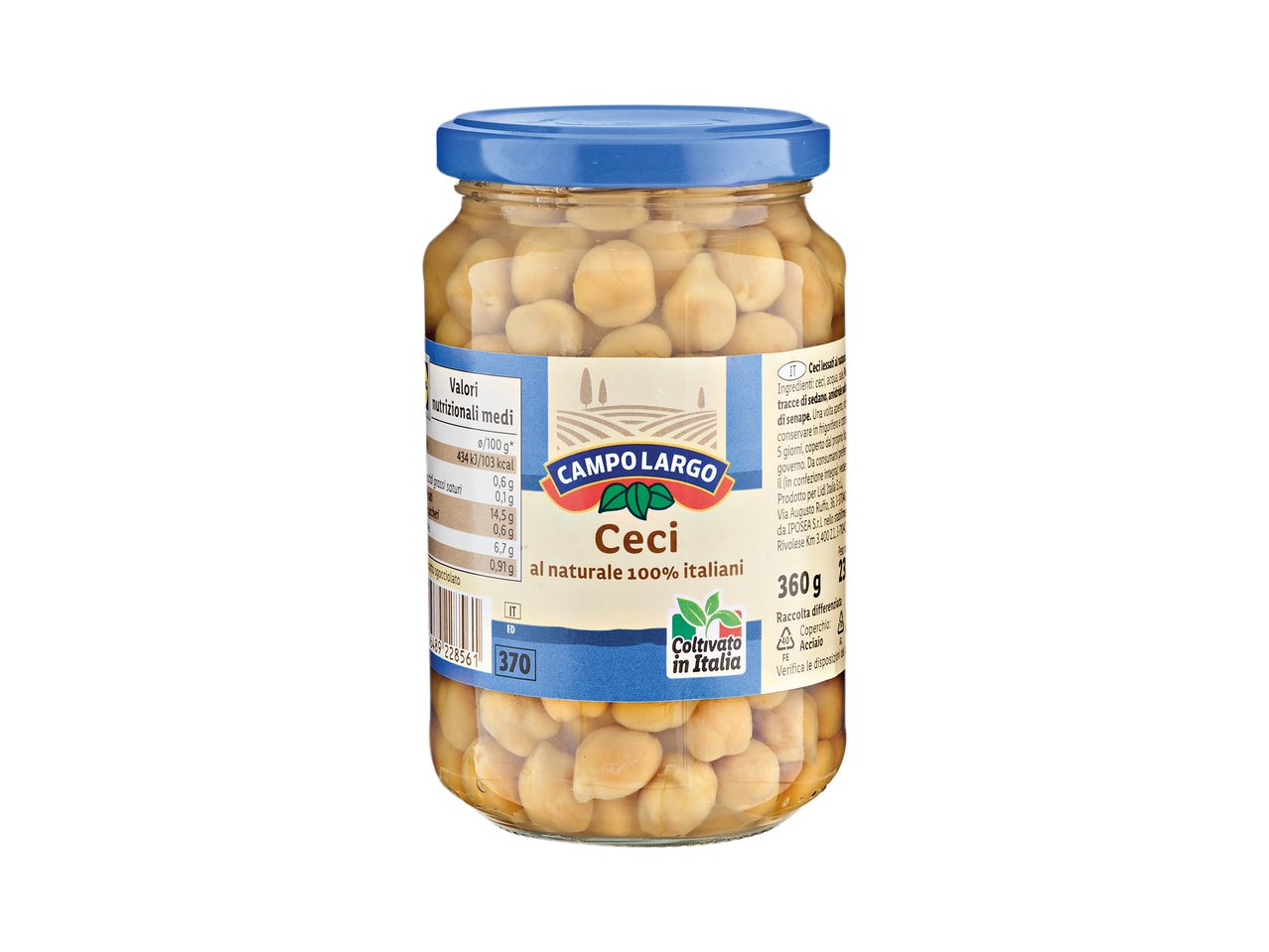 CAMPO LARGO Ceci al naturale