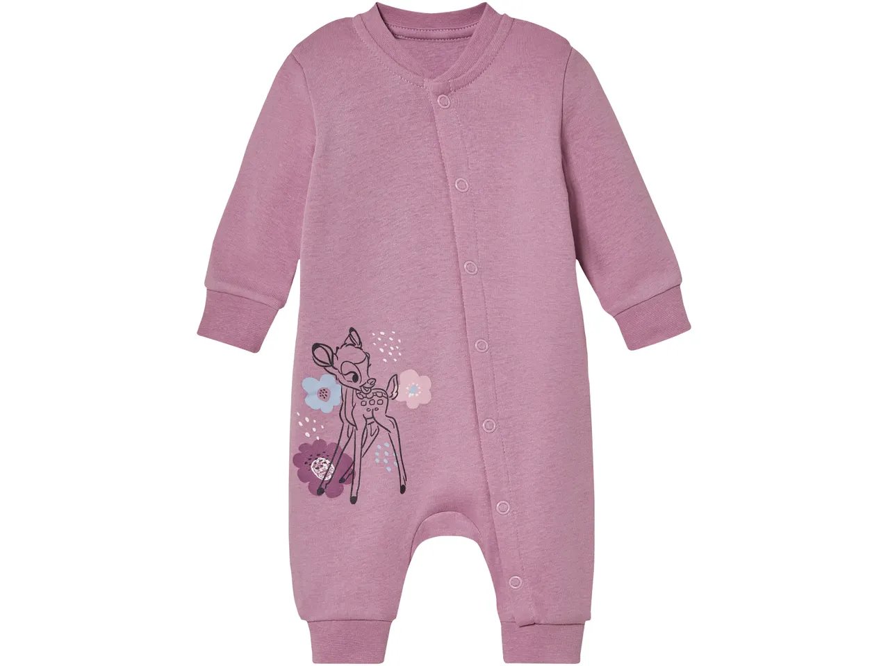 Pigiama intero da neonata "Minnie Mouse, Bambi o Winnie the Pooh"