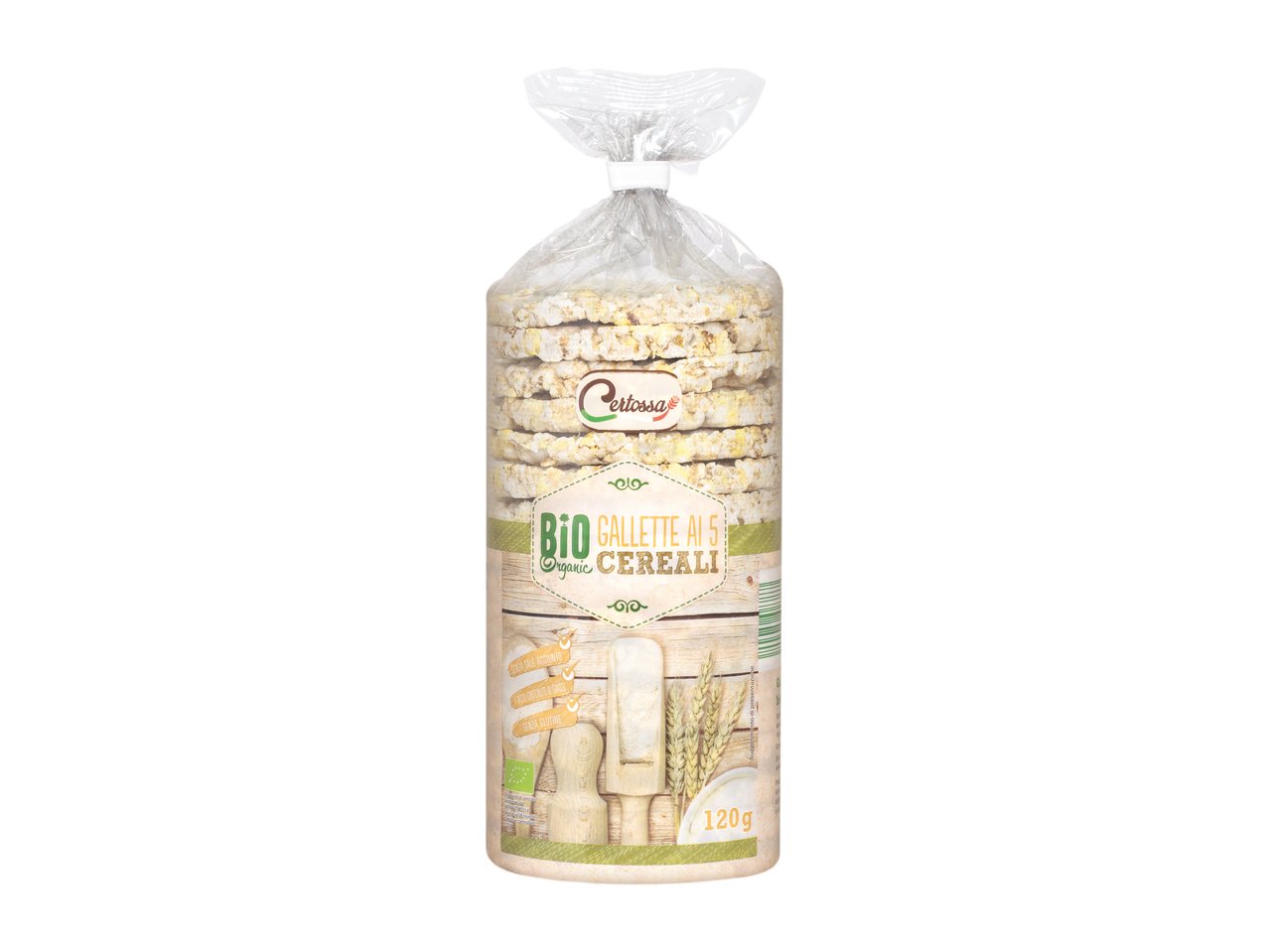 CERTOSSA BIO ORGANIC Gallette ai 5 cereali