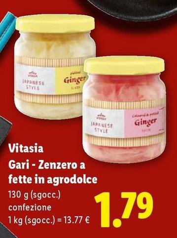 Vitasia - Gari-Zenzero A Fette In Agrodolce