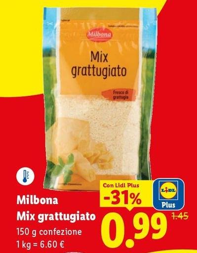 Milbona - Mix Grattugiato