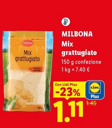 Milbona - Mix Grattugiato