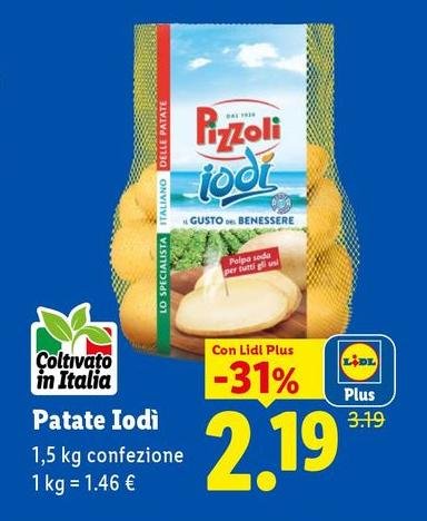 Pizzoli - Patate Iodi