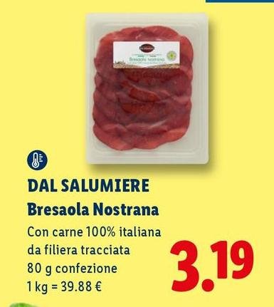 Dal Salumiere - Bresaola Nostrana