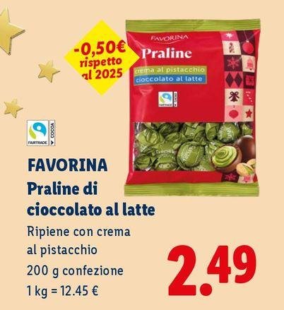 Favorina - Praline Di Cioccolato Al Latte