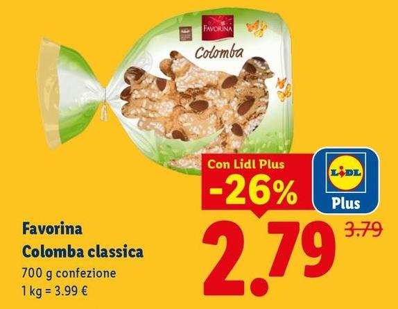 Favorina - Colomba Classica