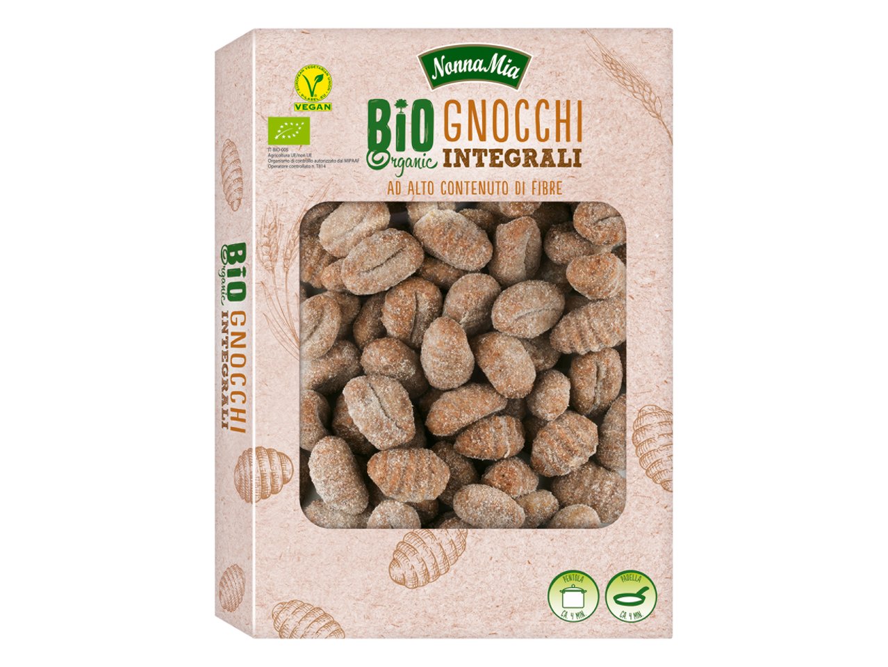 NONNA MIA Gnocchi integrali bio
