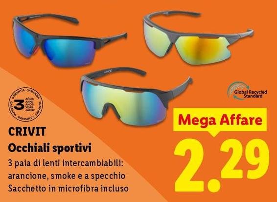 Crivit - Occhiali Sportivi
