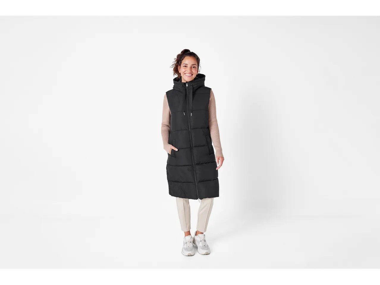 esmara® Gilet lungo imbottito da donna