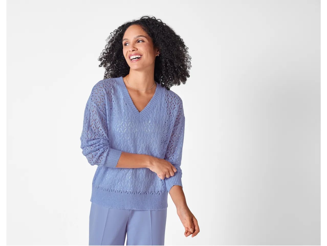 esmara® Pullover traforato da donna