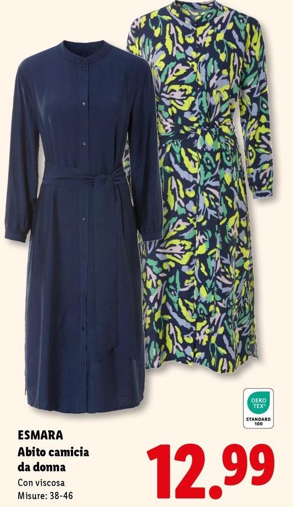 Esmara - Abito Camicia Da Donna