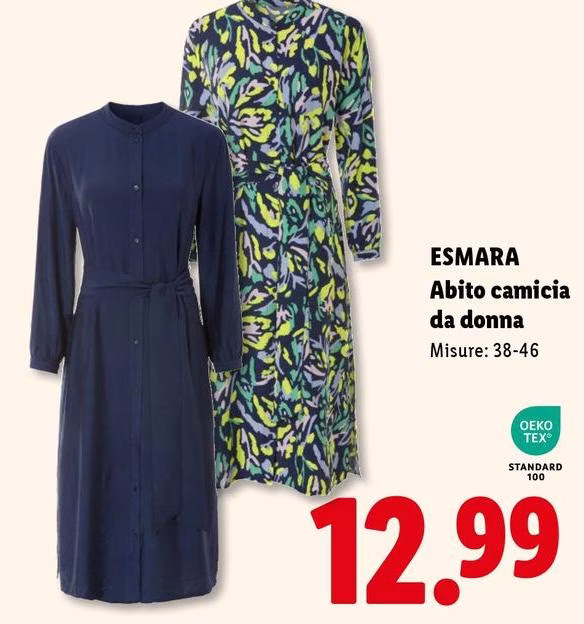 Esmara - Abito Camicia Da Donna