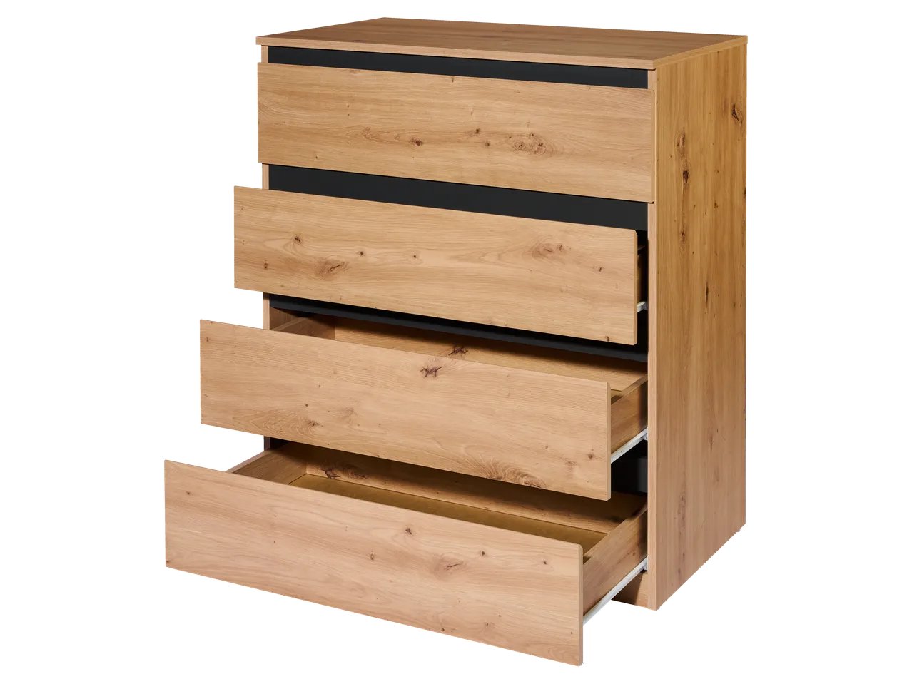 LIVARNO home Mobiletto con 4 cassetti