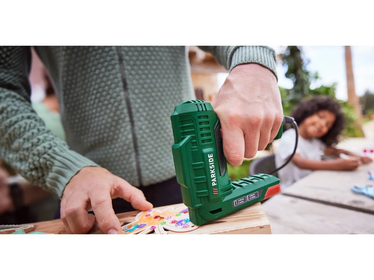 PARKSIDE® Pistola sparapunti e sparachiodi elettrica