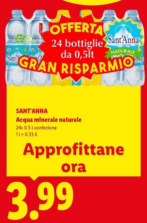 Sant'Anna - Acqua Minerale Naturale