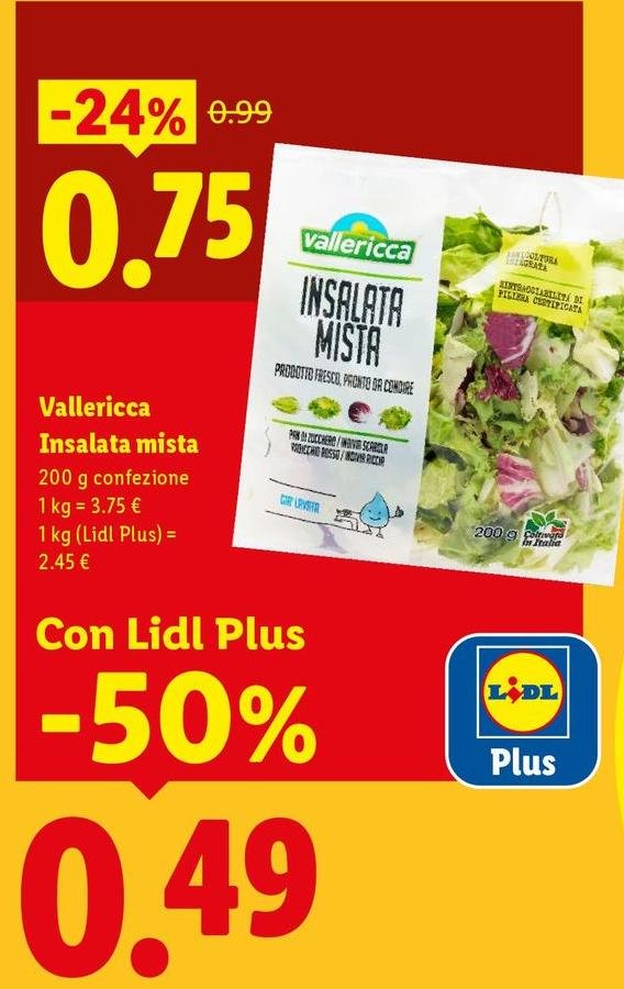 Vallericca - Insalata Mista