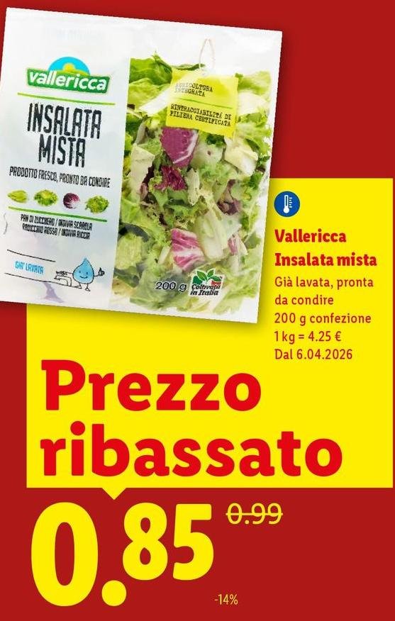 Vallericca - Insalata Mista