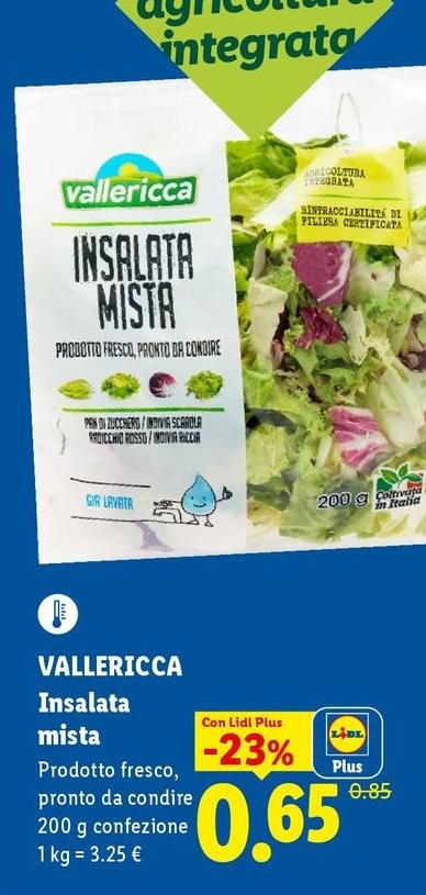 Vallericca - Insalata Mista