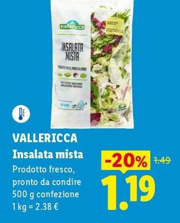 Vallericca - Insalata Mista