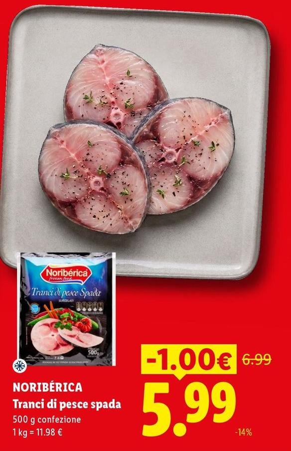 Noribèrica - Tranci Di Pesce Spada
