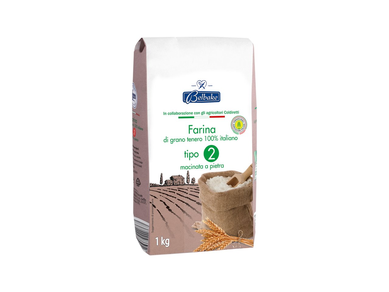 BELBAKE Farina di grano tenero tipo 2