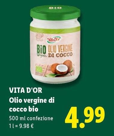 Vita D'Or - Olio Vergine Di Cocco Bio