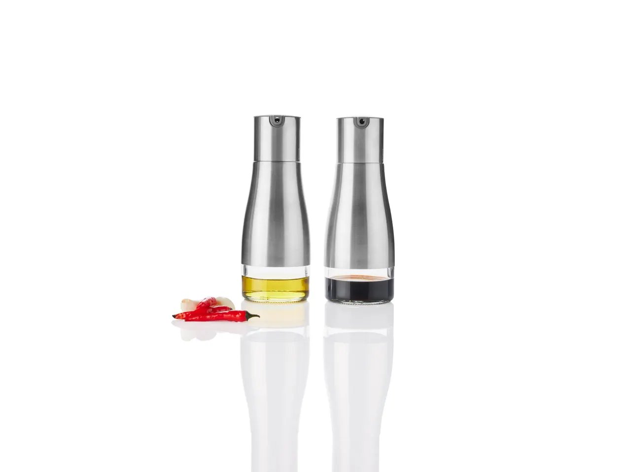 LIVARNO home Set macinasale e pepe, dosatori per olio e aceto o grattugia