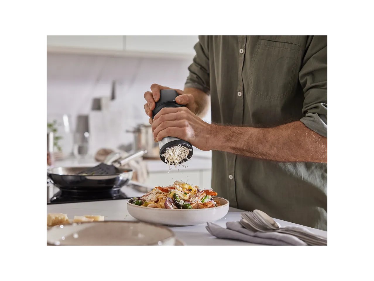 LIVARNO home Set macinasale e pepe, dosatori per olio e aceto o grattugia