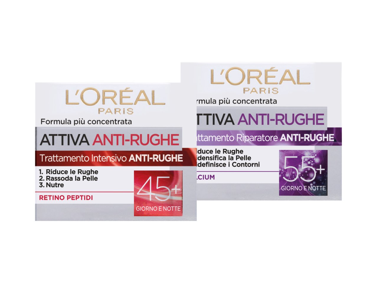 L’ORÉAL PARIS Tripla attiva crema anti-rughe