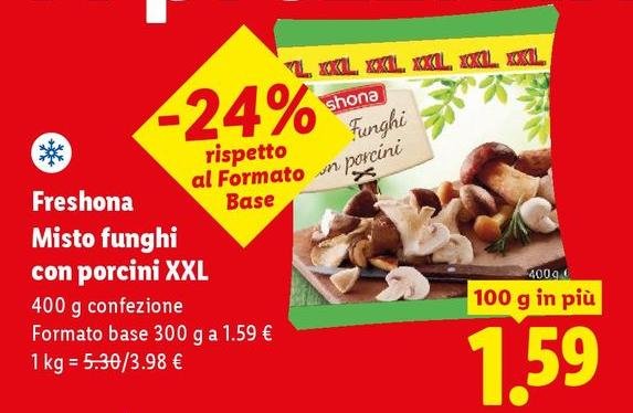 Freshona - Misto Funghi Con Porcini Xxl
