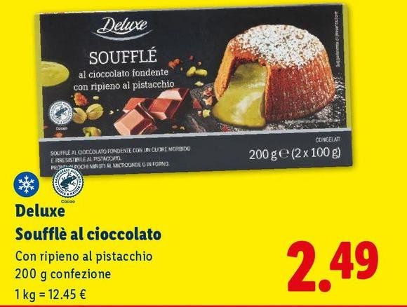 Deluxe - Souffle Al Cioccolato