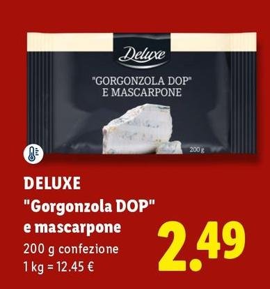 Deluxe - Gorgonzola DOP E Mascarpone
