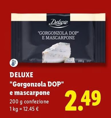Deluxe - Gorgonzola DOP E Mascarpone