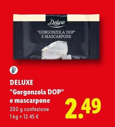 Deluxe - "Gorgonzola DOP" E Mascarpone