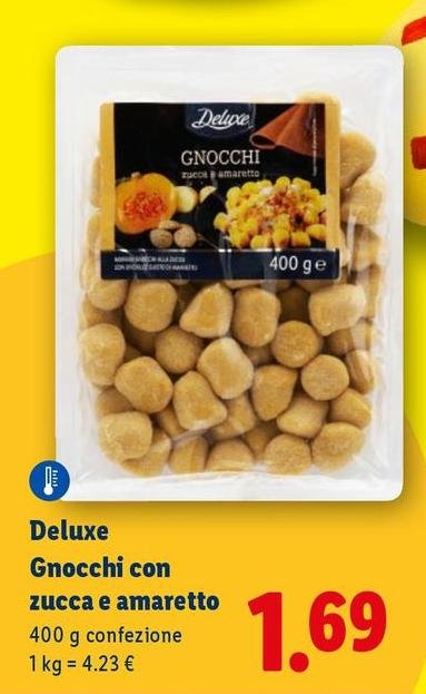 Deluxe - Gnocchi Con Zucca E Amaretto