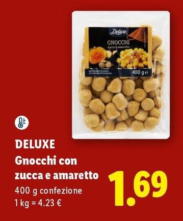Deluxe - Gnocchi Con Zucca E Amaretto